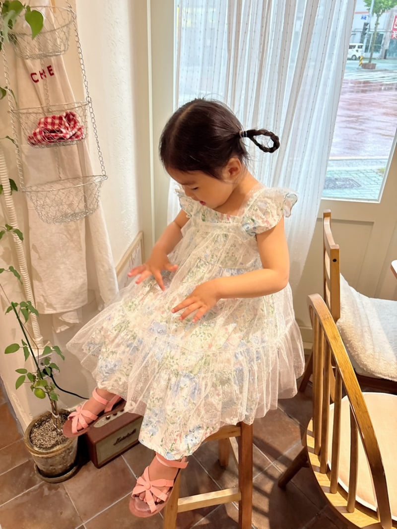 Eclair - Korean Children Fashion - #magicofchildhood - Shasha Apron - 3