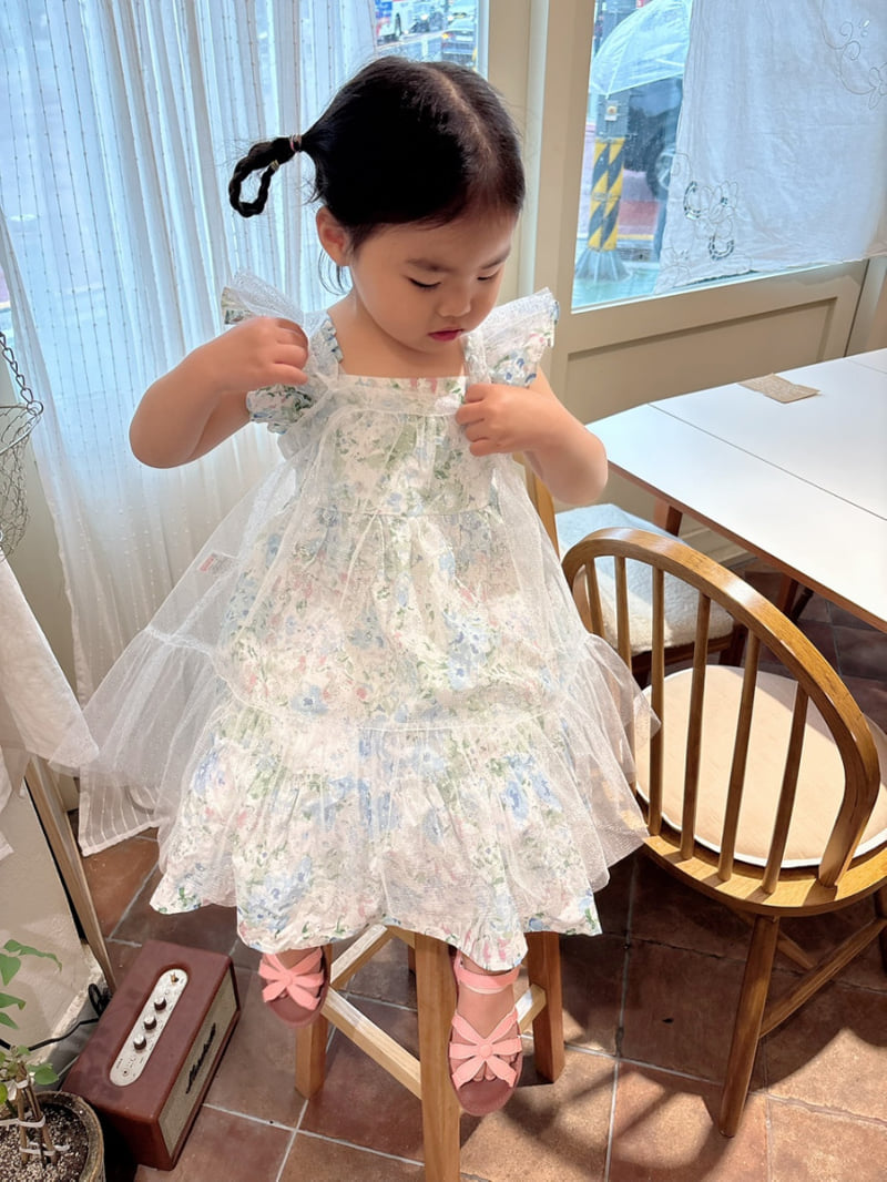 Eclair - Korean Children Fashion - #magicofchildhood - Shasha Apron - 4