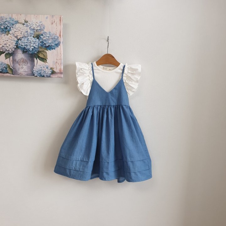 Eclair - Korean Children Fashion - #prettylittlegirls - Milk One-piece - 3