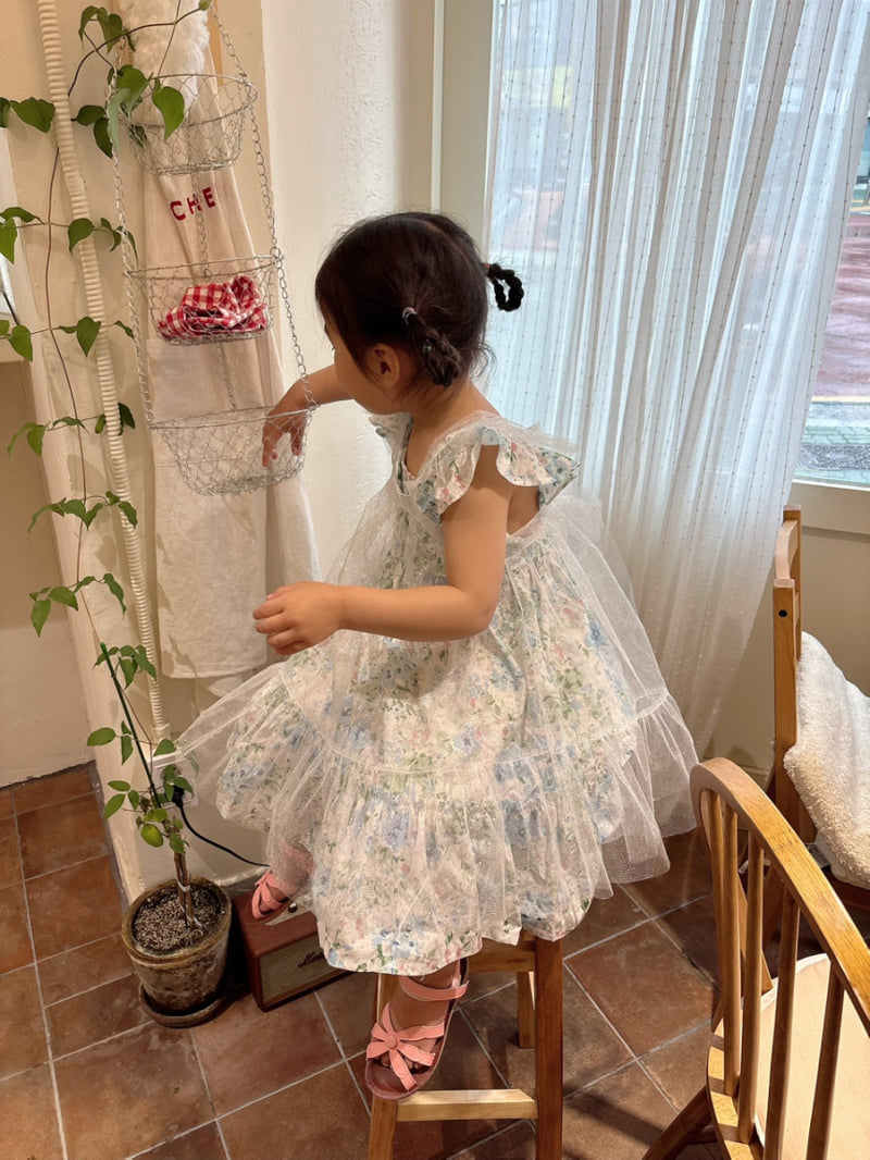 Eclair - Korean Children Fashion - #todddlerfashion - Shasha Apron - 6