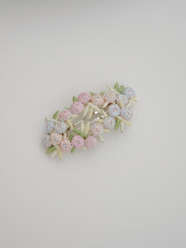 Eeiitt - Korean Women Fashion - #momslook - Berrysome Flower Hairpin - 6