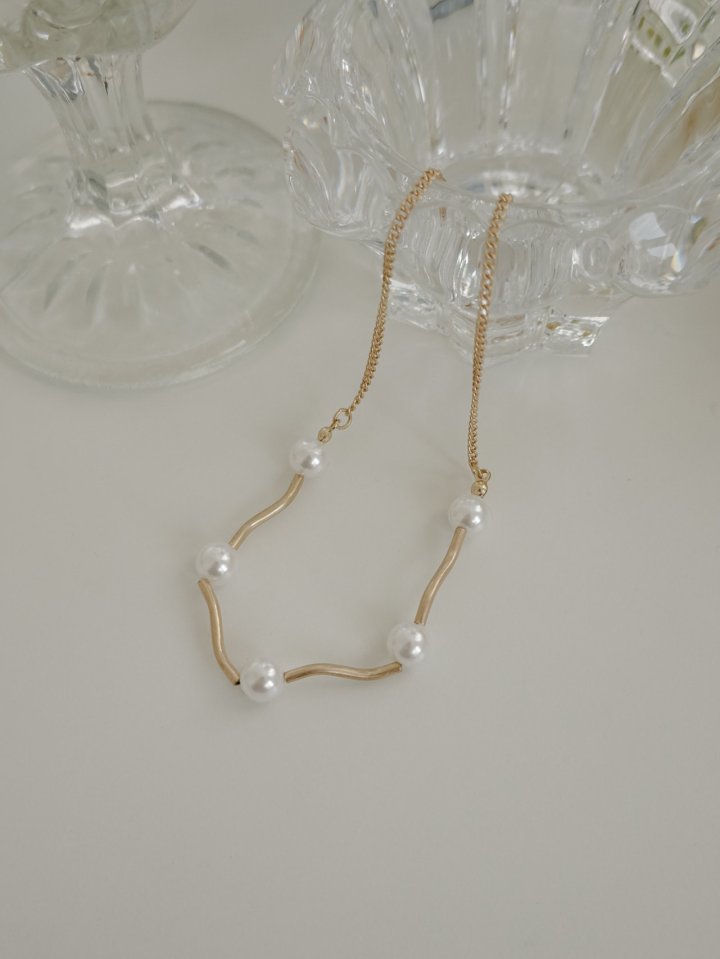 Eeiitt - Korean Women Fashion - #thelittlethings - One-pieceia Pearl Necklace - 4