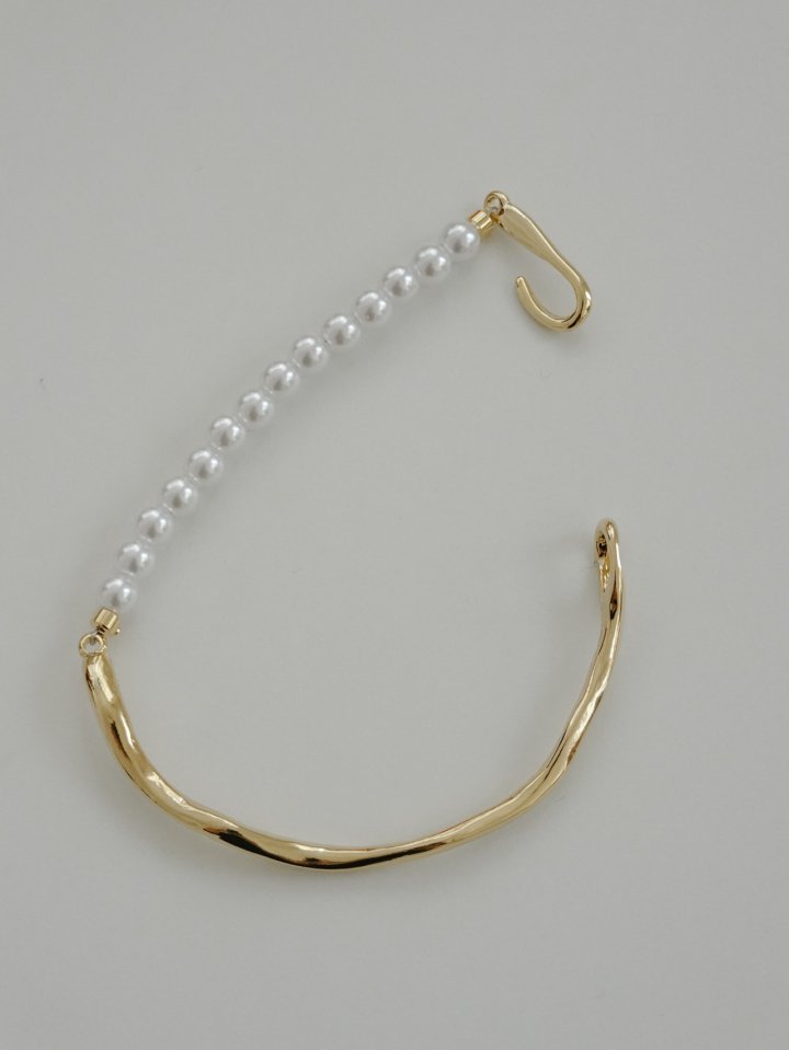 Eeiitt - Korean Women Fashion - #momslook - Henrine Ring Pearl Bracelet - 7