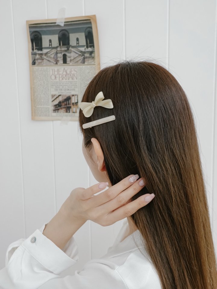 Eeiitt - Korean Women Fashion - #momslook - Grow Jean Hairpin - 2