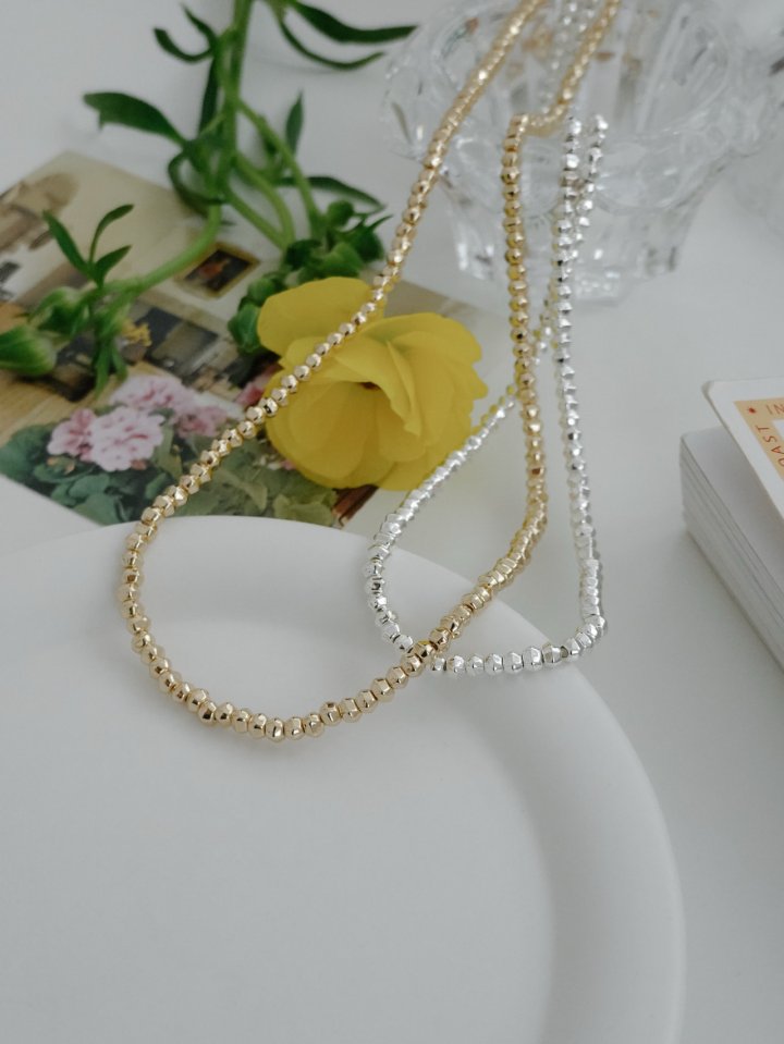 Eeiitt - Korean Women Fashion - #momslook - Bully Long Ball Necklace - 10