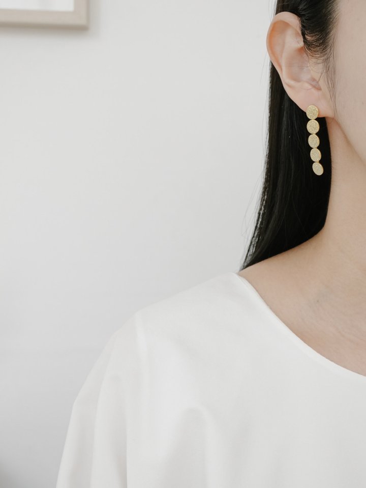 Eeiitt - Korean Women Fashion - #momslook - Mist Drop Long Earrings - 12