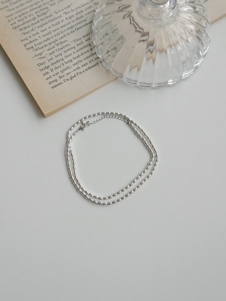 Eeiitt - Korean Women Fashion - #womensfashion - Kiko Surgical Color Necklace - 4