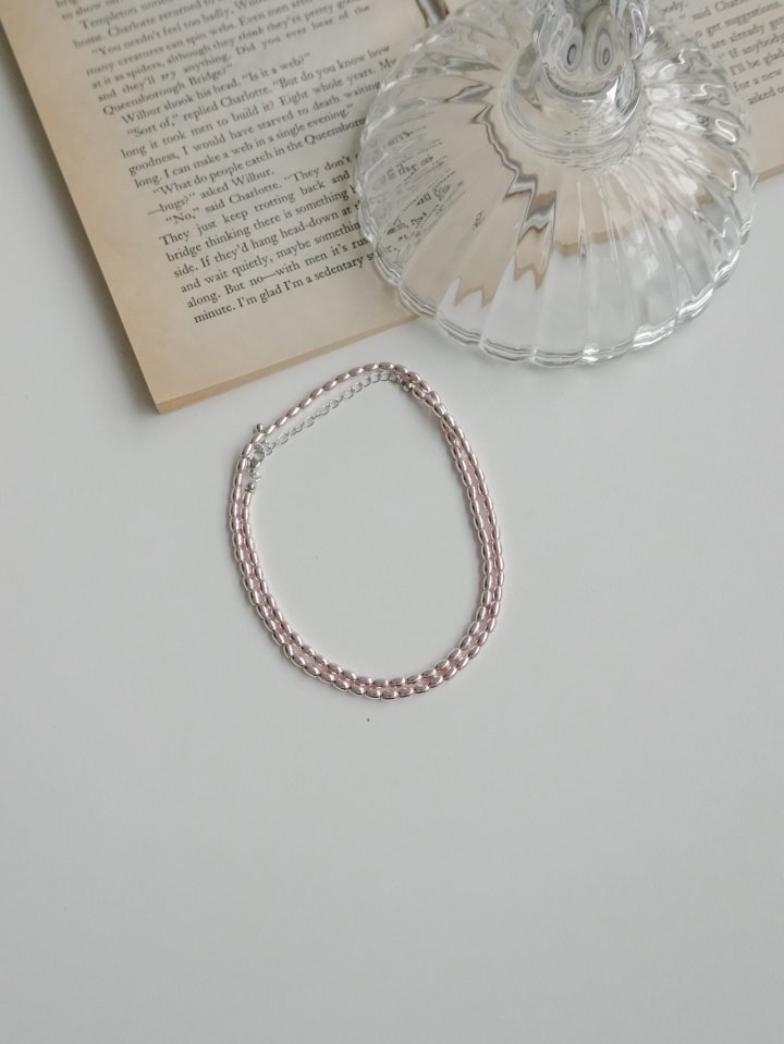 Eeiitt - Korean Women Fashion - #momslook - Kiko Surgical Color Necklace - 6