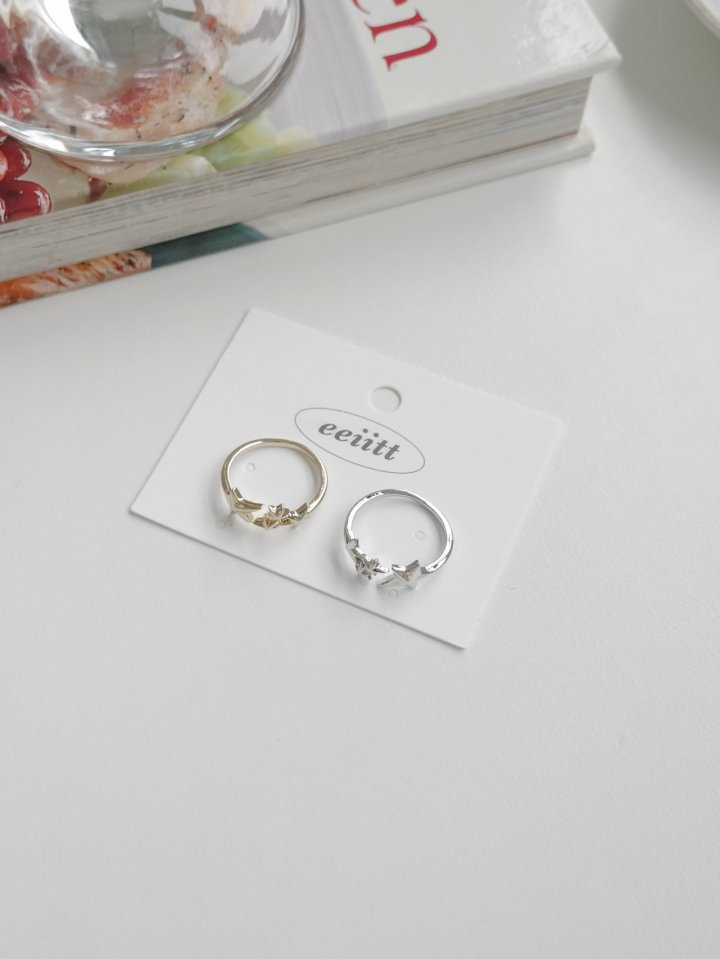 Eeiitt - Korean Women Fashion - #momslook - Universe Star Ring - 10