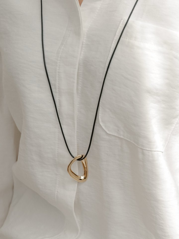 Eeiitt - Korean Women Fashion - #restrostyle - Hadid Long Necklace - 3