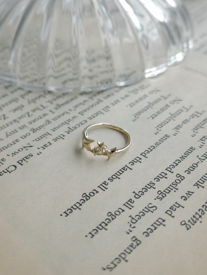 Eeiitt - Korean Women Fashion - #restrostyle - Universe Star Ring - 3