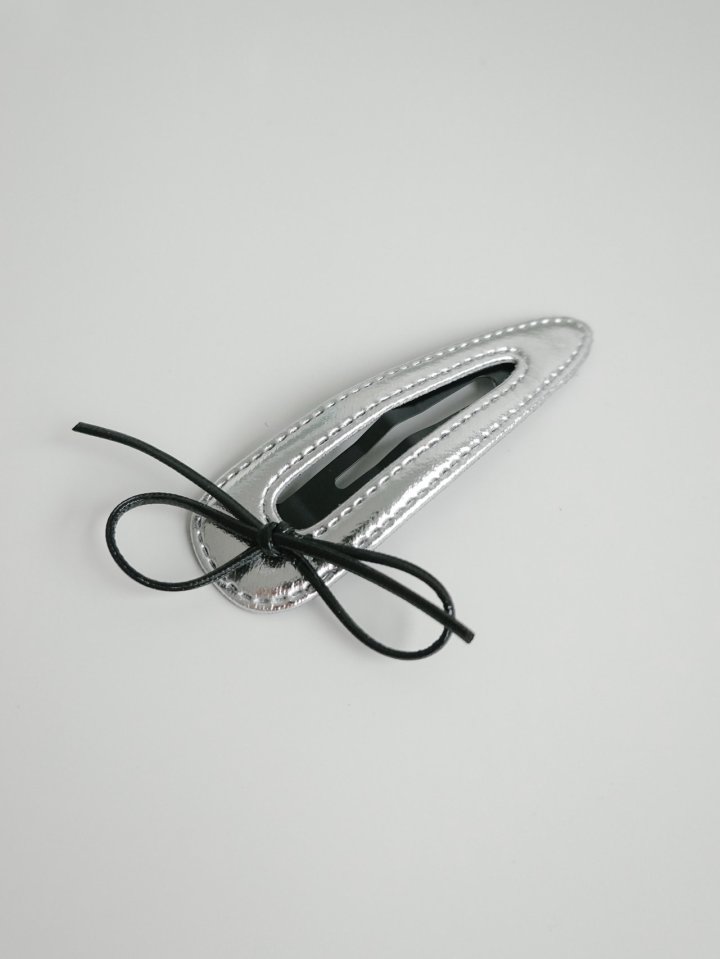 Eeiitt - Korean Women Fashion - #romanticstyle - Frenchia Ribbon Hairpin - 5