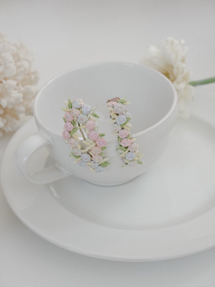 Eeiitt - Korean Women Fashion - #shopsmall - Berrysome Flower Hairpin - 3