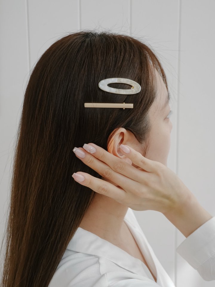 Eeiitt - Korean Women Fashion - #thatsdarling - Oval Hairpin Set - 12