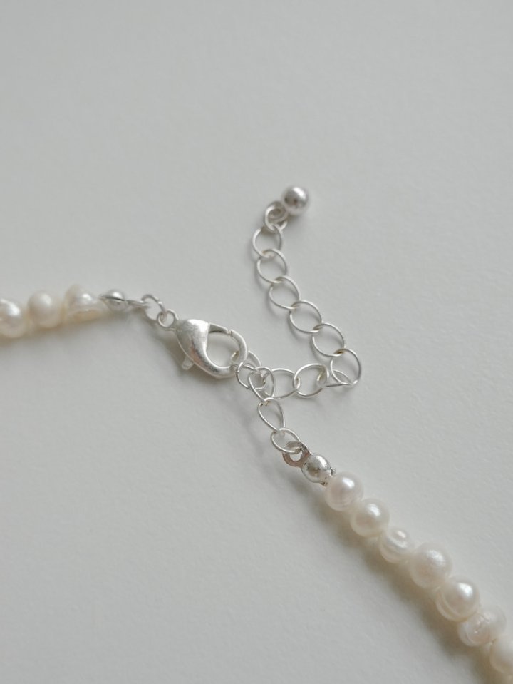 Eeiitt - Korean Women Fashion - #vintagekidsstyle - Evian Freshwater Pearl Necklace - 6