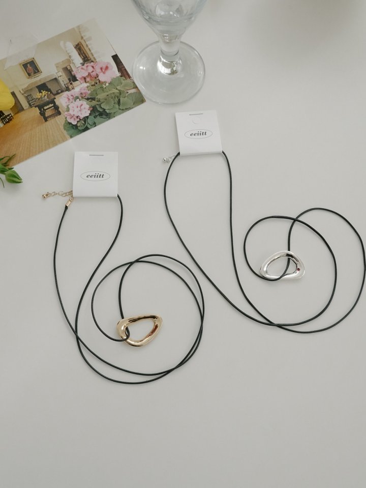 Eeiitt - Korean Women Fashion - #womensfashion - Hadid Long Necklace - 11