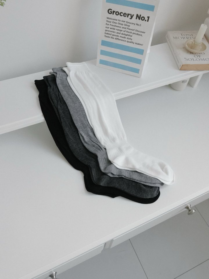 Eeiitt - Korean Women Fashion - #womensfashion - Mydy Knee Socks - 8