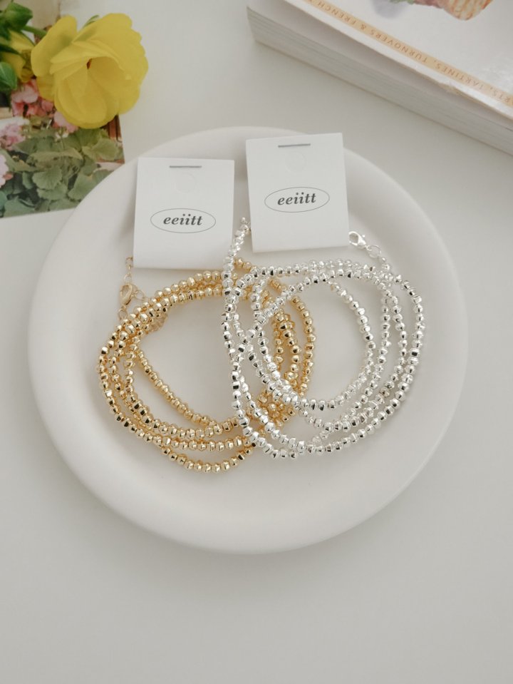 Eeiitt - Korean Women Fashion - #womensfashion - Bully Long Ball Necklace - 11