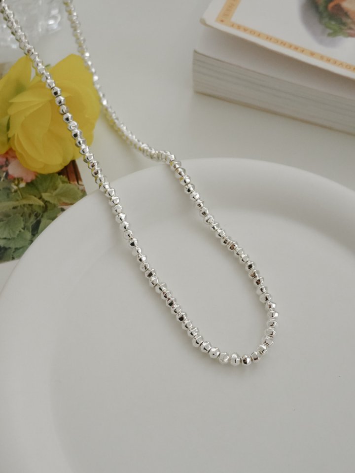 Eeiitt - Korean Women Fashion - #womensfashion - Bully Long Ball Necklace - 5