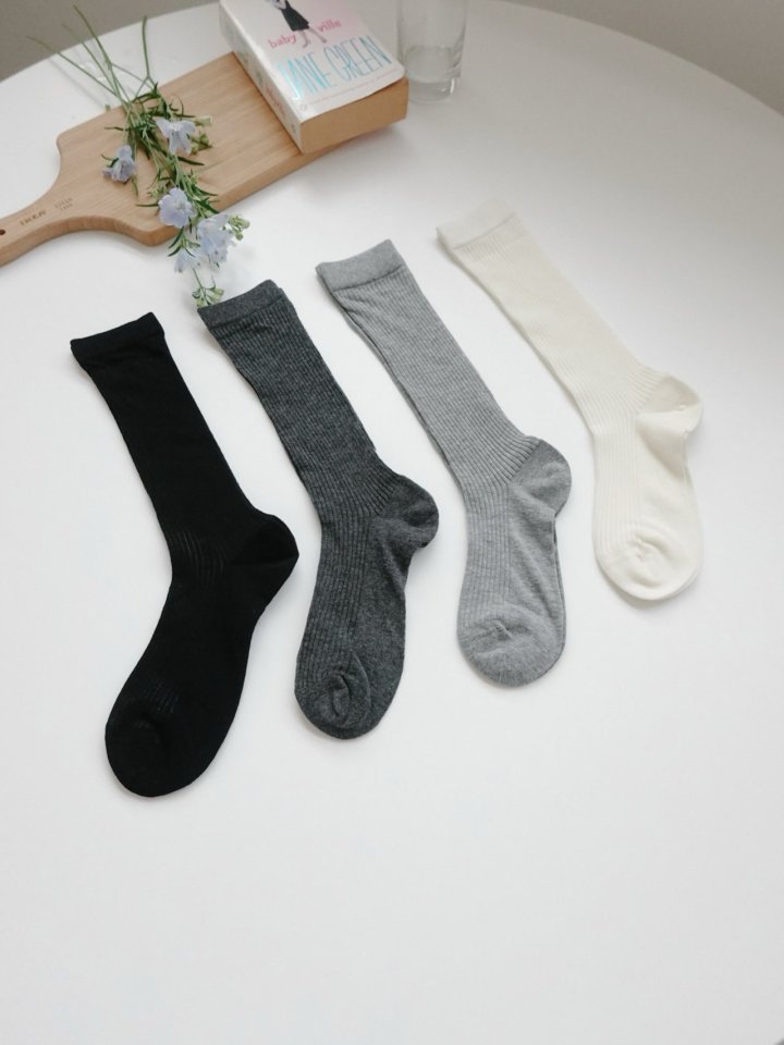 Eeiitt - Korean Women Fashion - #womensfashion - Easy Ribbed See-through Socks - 2