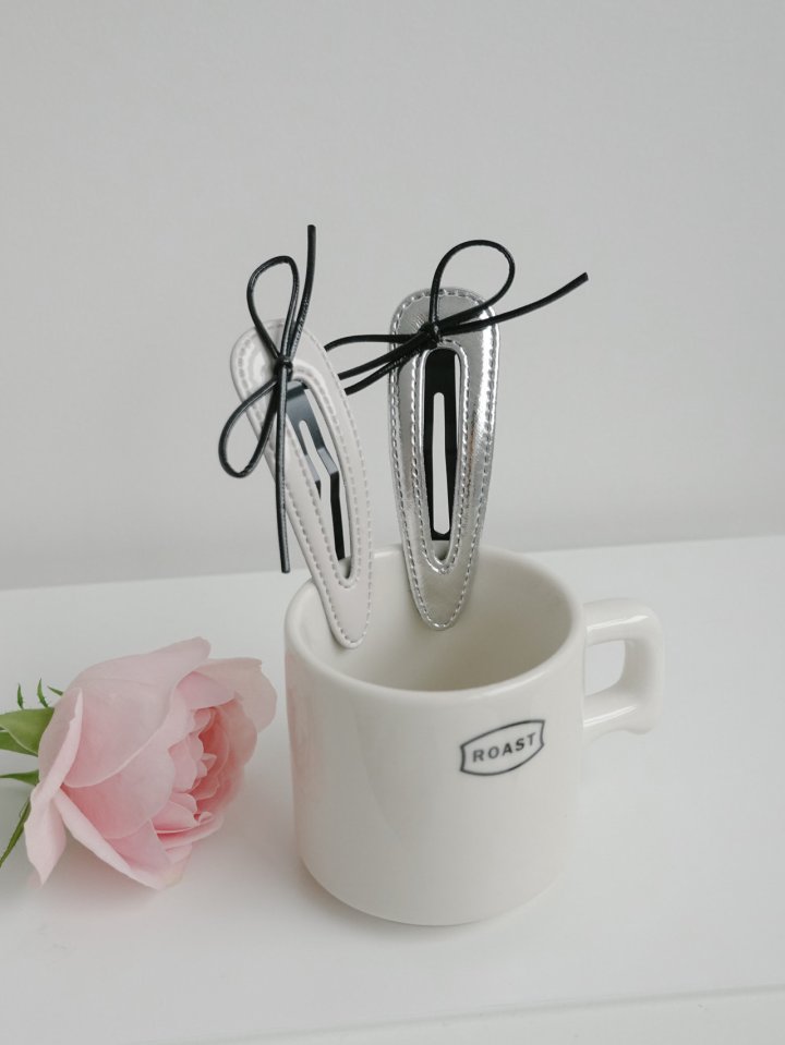 Eeiitt - Korean Women Fashion - #womensfashion - Frenchia Ribbon Hairpin - 10