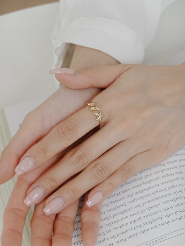 Eeiitt - Korean Women Fashion - #womensfashion - Universe Star Ring - 9