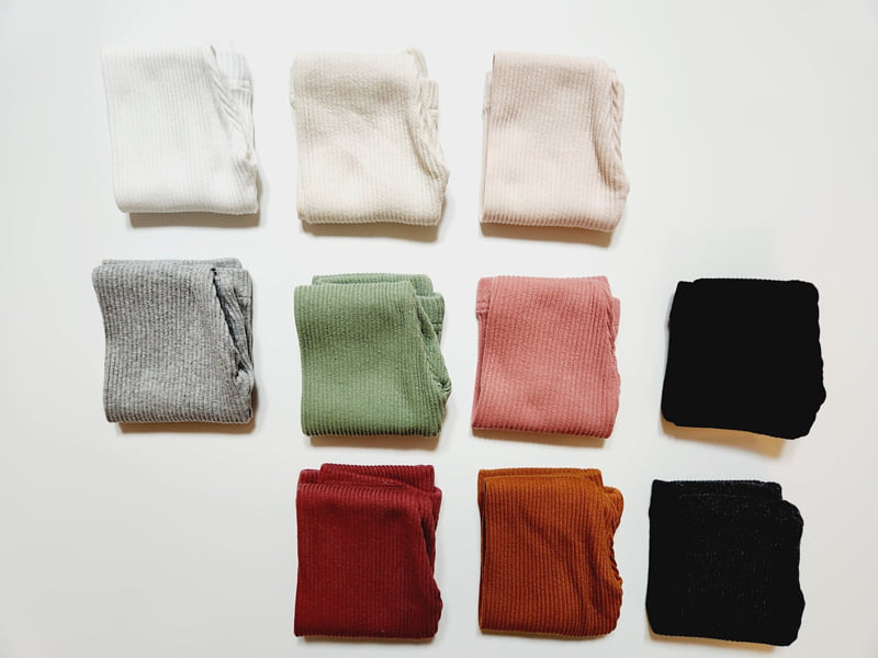 Ellykiki - Korean Children Fashion - #childofig - Mega Ribbed Leggings - 6