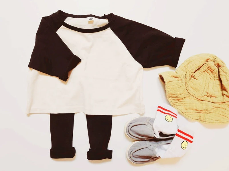 Ellykiki - Korean Children Fashion - #childrensboutique - Basic Leggings (Oatmeal) - 9