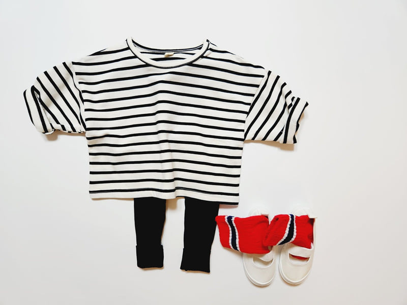 Ellykiki - Korean Children Fashion - #fashionkids - Mega Ribbed Leggings - 10