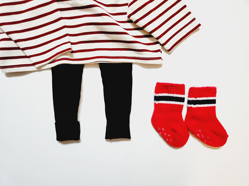 Ellykiki - Korean Children Fashion - #kidsshorts - Mega Ribbed Leggings - 11