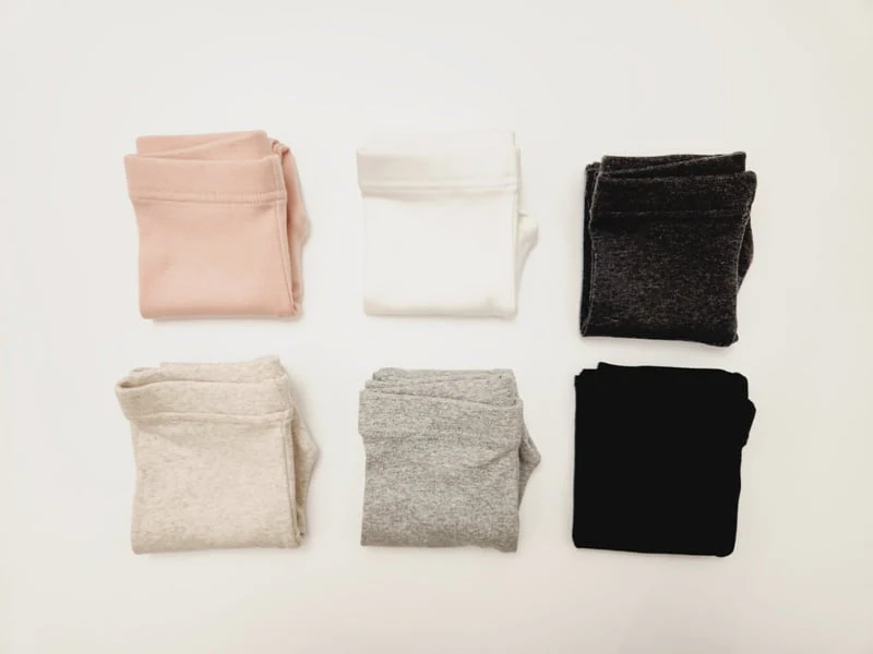 Ellykiki - Korean Children Fashion - #minifashionista - Basic Leggings (Oatmeal) - 4