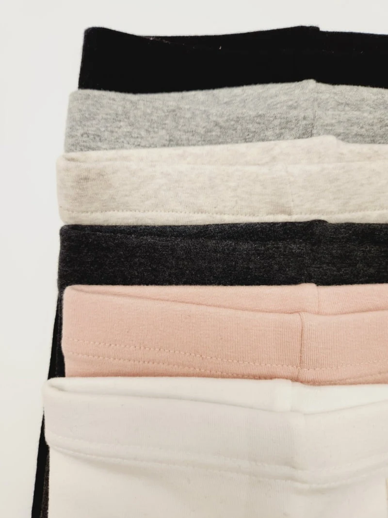 Ellykiki - Korean Children Fashion - #stylishchildhood - Basic Leggings (Oatmeal) - 7