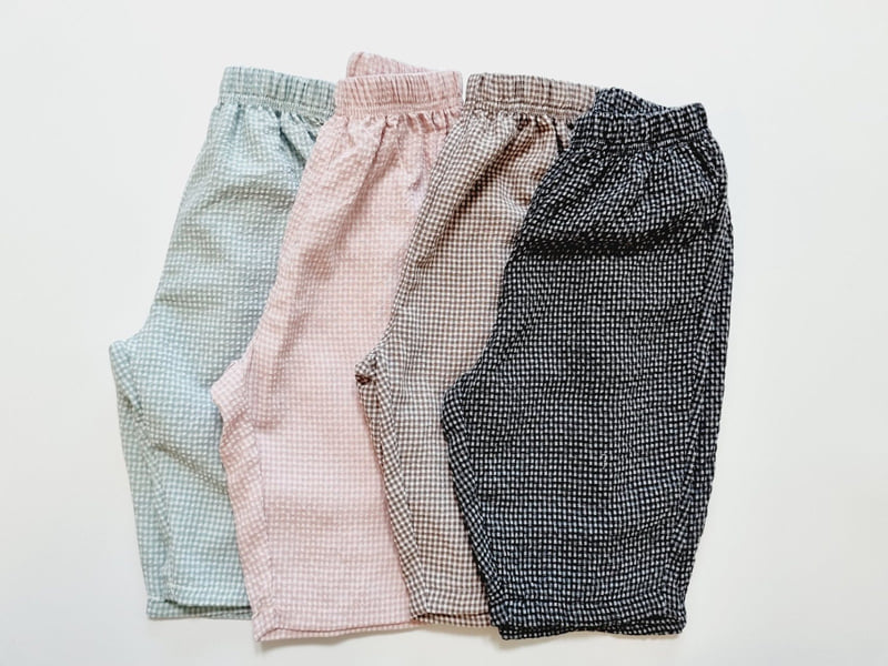 Ellykiki - Korean Children Fashion - #prettylittlegirls - Cloud Check Pants - 4