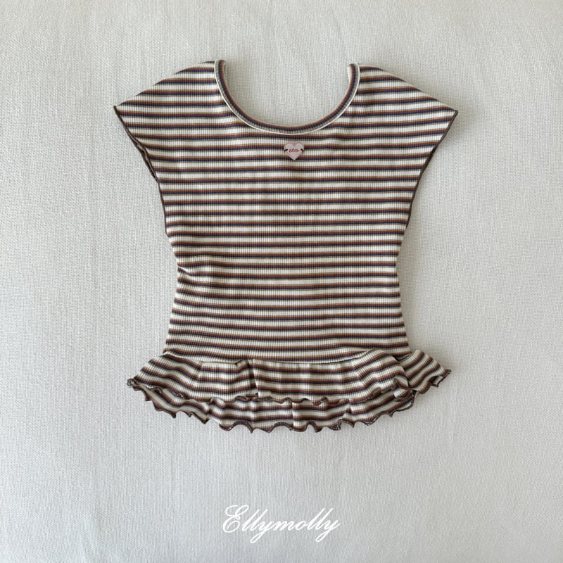 Ellymolly - Korean Children Fashion - #Kfashion4kids - Four Seasons Back Slit Tee - 3