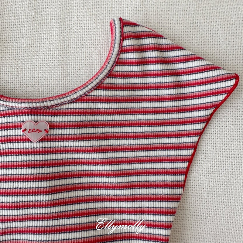 Ellymolly - Korean Children Fashion - #childofig - Four Seasons Back Slit Tee - 8