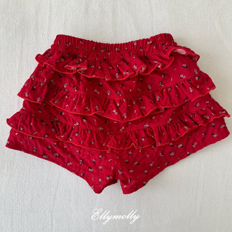 Ellymolly - Korean Children Fashion - #childofig - Rose Ruffle Pants - 4