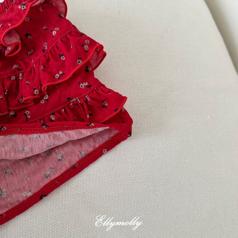 Ellymolly - Korean Children Fashion - #childrensboutique - Rose Ruffle Pants - 5
