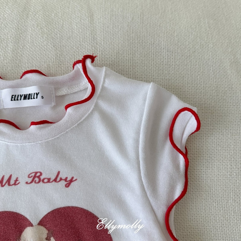 Ellymolly - Korean Children Fashion - #designkidswear - Mimi Shirring Tee - 6