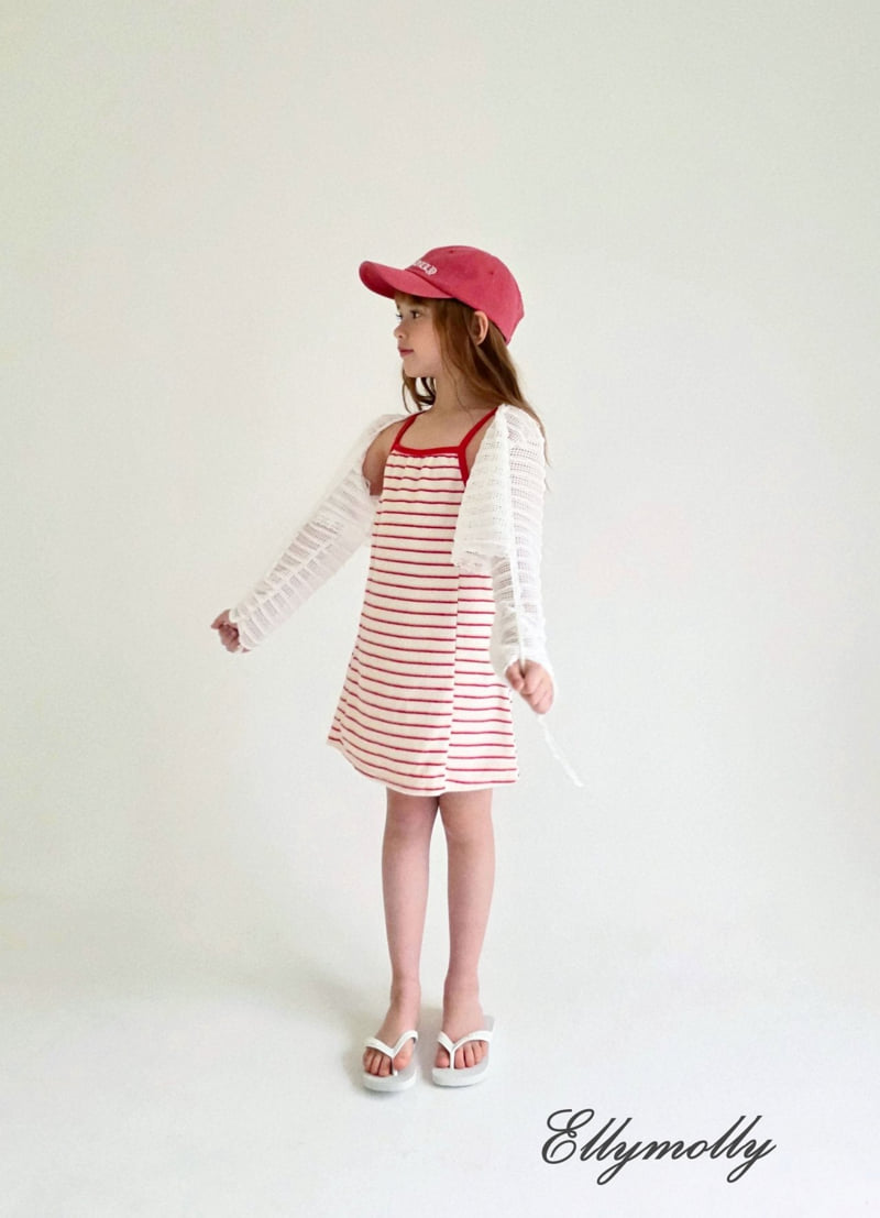 Ellymolly - Korean Children Fashion - #designkidswear - Soft Terry One-piece - 7