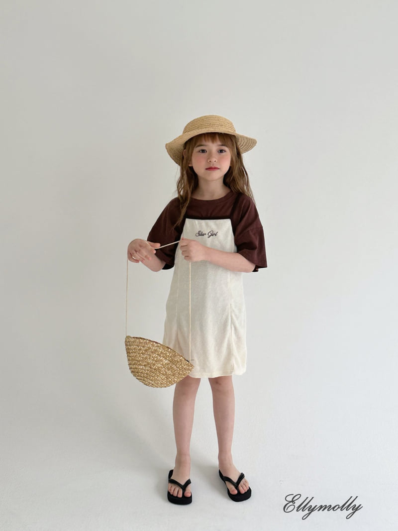 Ellymolly - Korean Children Fashion - #discoveringself - Soft Terry One-piece - 8