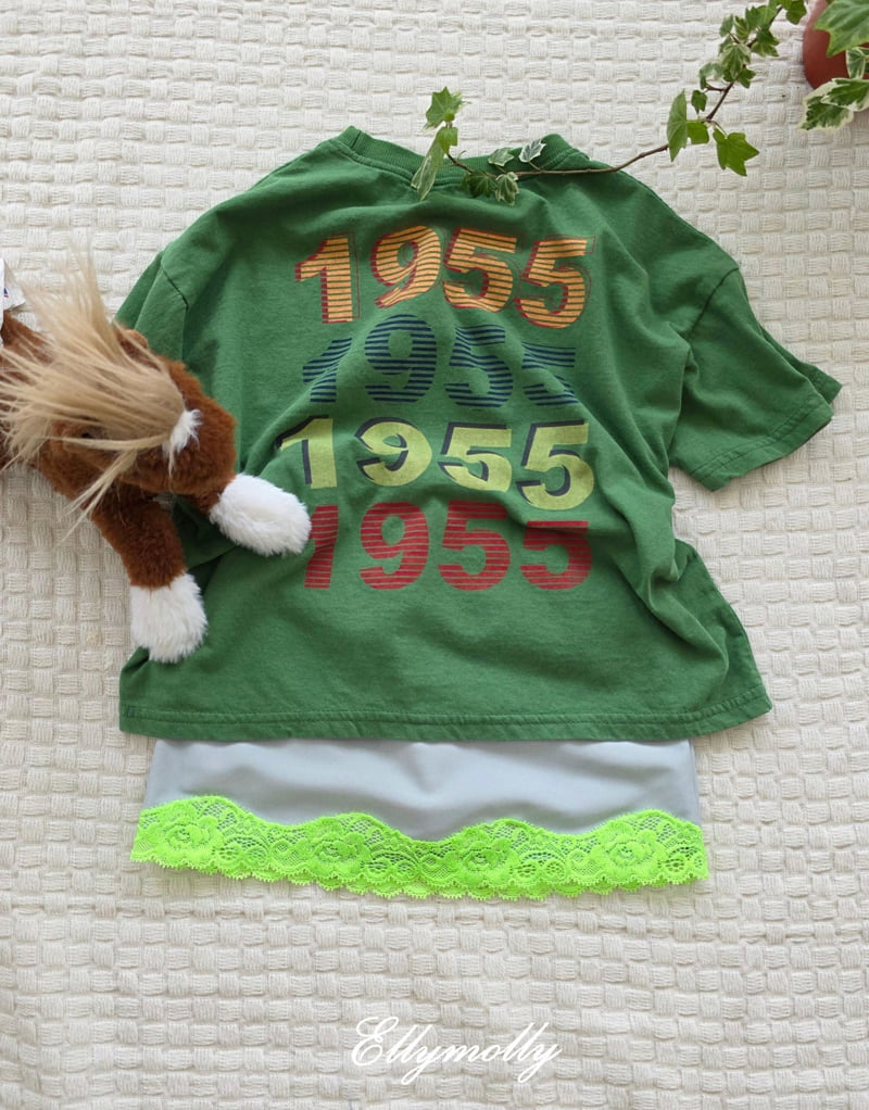 Ellymolly - Korean Children Fashion - #kidsshorts - Two-tone Lace Skirt - 6