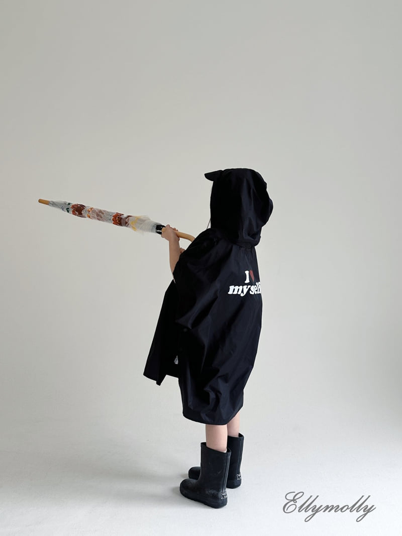 Ellymolly - Korean Children Fashion - #kidsstore - I Love Raincoat - 9