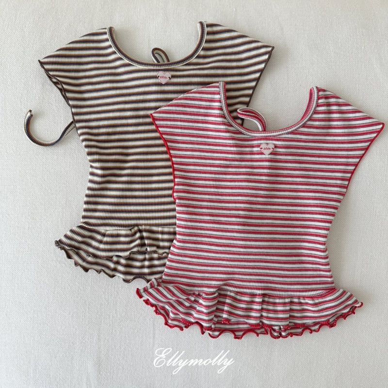 Ellymolly - Korean Children Fashion - #kidsstore - Four Seasons Back Slit Tee