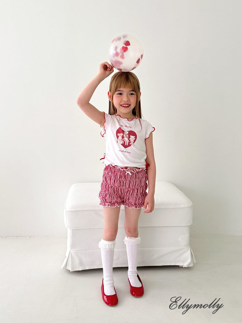Ellymolly - Korean Children Fashion - #kidzfashiontrend - Mimi Shirring Tee - 11