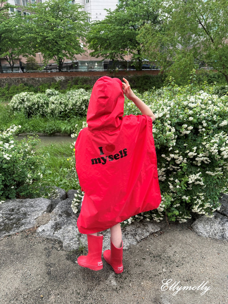 Ellymolly - Korean Children Fashion - #littlefashionista - I Love Raincoat - 12