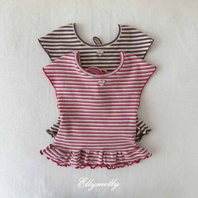 Ellymolly - Korean Children Fashion - #minifashionista - Four Seasons Back Slit Tee - 6
