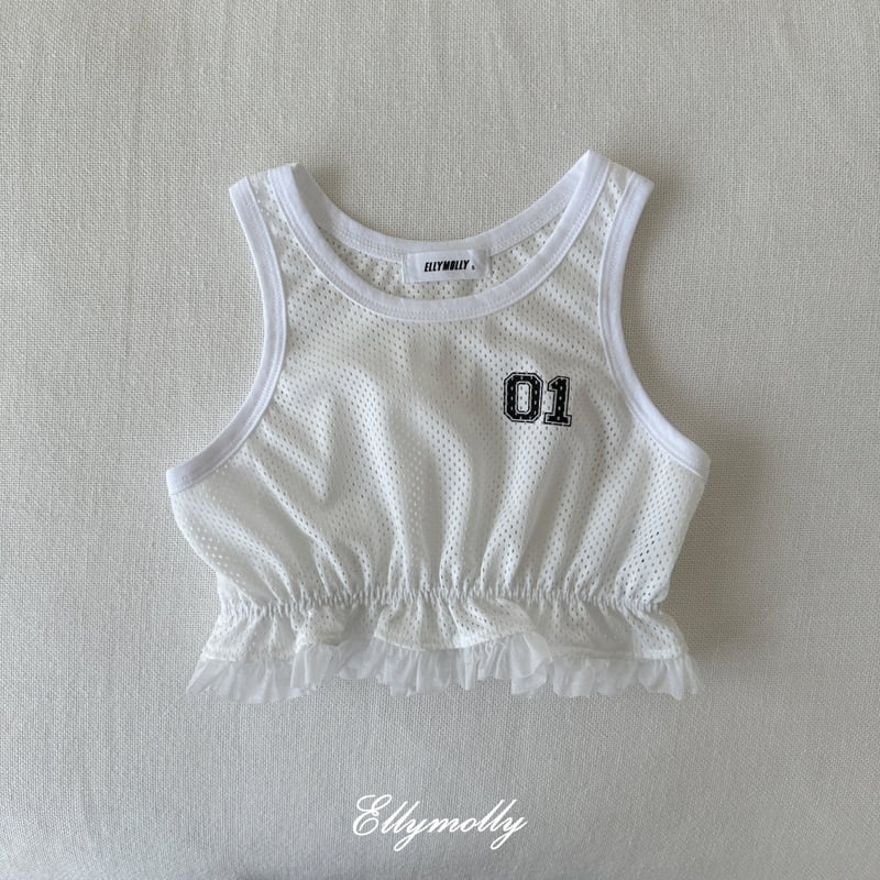 Ellymolly - Korean Children Fashion - #minifashionista - Palm Frill Sleeveless - 5