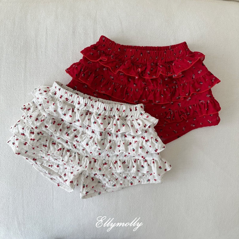 Ellymolly - Korean Children Fashion - #minifashionista - Rose Ruffle Pants