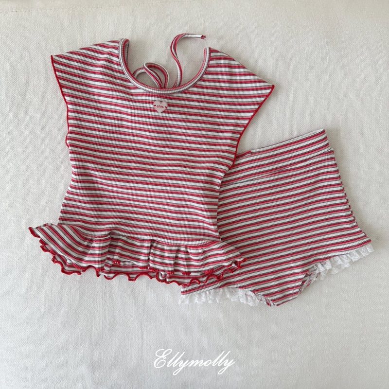 Ellymolly - Korean Children Fashion - #prettylittlegirls - Four Seasons Back Slit Tee - 7