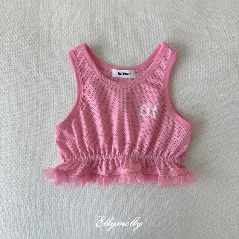 Ellymolly - Korean Children Fashion - #prettylittlegirls - Palm Frill Sleeveless - 6
